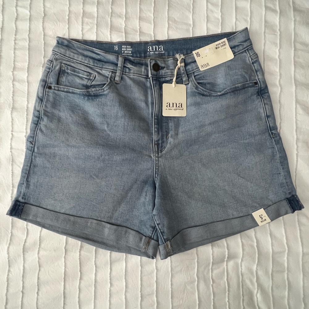 a.n.a Women's Denim Blue Jean Shorts